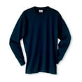 thumbnail image 4 of Hanes Men`s 5.2 oz COMFORTSOFT HEAVYWEIGHT T-Shirt, M, Navy, 4 of 4
