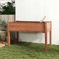 thumbnail image 3 of Jopath Brown Raised Garden Bed with Legs, Elevated Wooden Planter Box for Outdoor Plants Flowers Fruits Vegetable Herb Growing(48"x24"x30"), 3 of 9