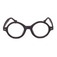 thumbnail image 1 of Agstum Vintage Round Optical Handmade Glasses Wood Frame Clear Lens, 1 of 4