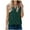 Green, variant on Womens Tank Tops Summer Wrap V Neck Sleeveless Blouse Trendy Pleated Tanks Vest Elegant Tunic Tee Shirt Dressy Tops for Women