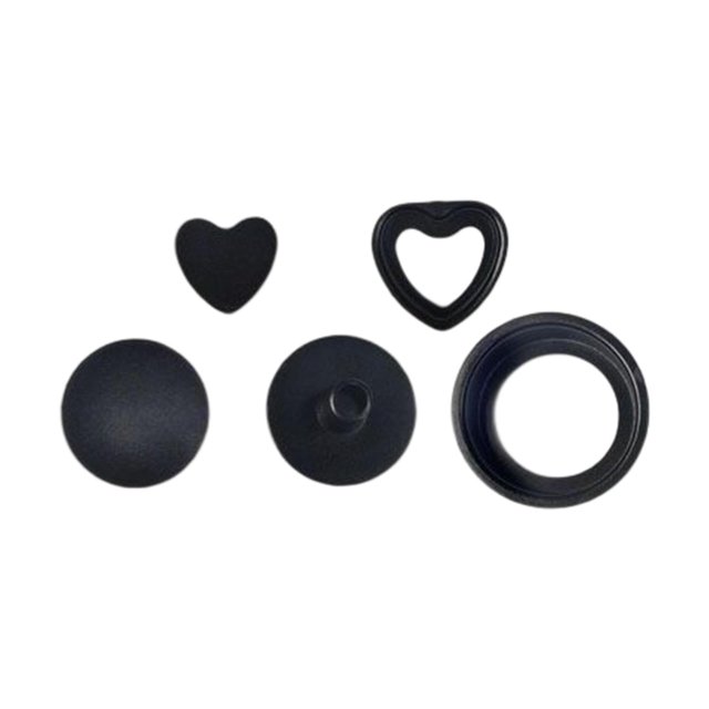 5x Bandeja para Hornear Perfecl Accesorios de Casa de Muñecas Escala 1:6 Negro