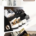 thumbnail image 4 of Zapatera Becán Color Blanco  Mueble Compacto para Recámara  Ahorra Espacio y Almacena hasta 12 Pares  Diseño Moderno con 2 Compartimentos Abatibles, 4 of 9