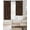 Brown, variant on Brown Floral Black Out Curtains 84 Inch Long for Living Room, Vintage Spring Botanical Flowers Blackout Curtain Shade Thermal Insulated Window Curtains Grommet Drapes 42"x84" 2 Panels