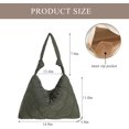 thumbnail image 3 of Kukuzhu Quilted Tote Bag for Women, Soft Puffer Tote Bag Lightweight Trendy Designer Lozenge Cos Bag Handbags, 3 of 7