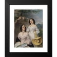 thumbnail image 2 of Elisabeth Modell 15x18 Black Modern Framed Museum Art Print Titled - Siblings (1839), 2 of 5