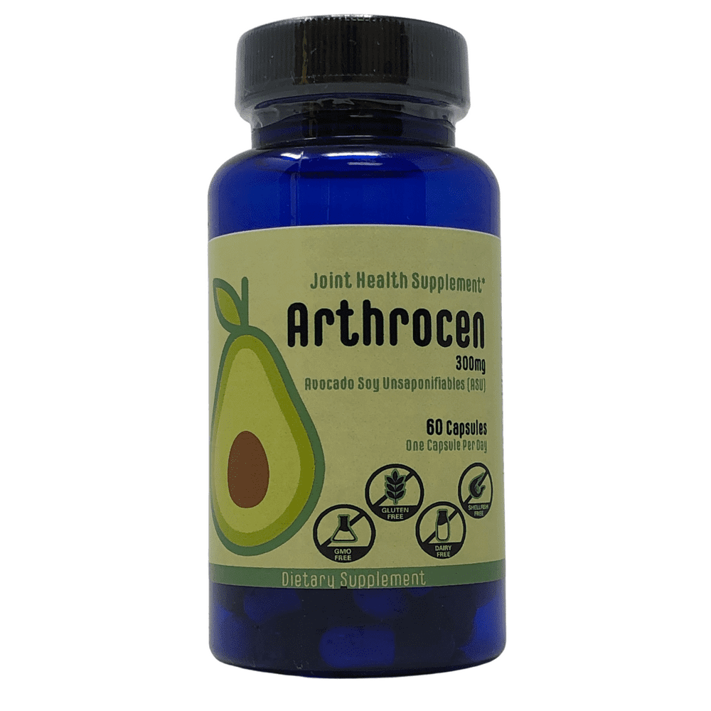 Arthrocen Joint Health Supplement, 300mg Avocado Soy Unsaponifiable, 60