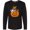 AB-Black, variant on Inktastic Halloween Kitties in Pumpkin Long Sleeve T-Shirt