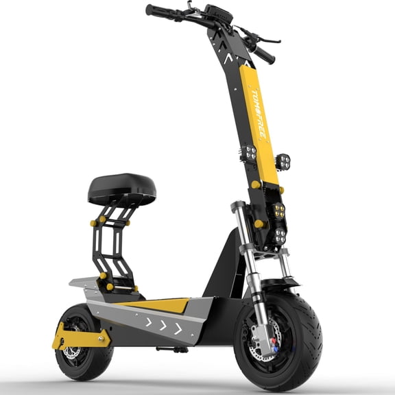 50MPH Electric Scooter Adults 6000W Dual Motor, 60V 35Ah Battery, Max 55Miles Fast Sports Escooter, 11" Foldable Off-Road E Scooter with Dual Hydraulic Brakes & Full Suspension