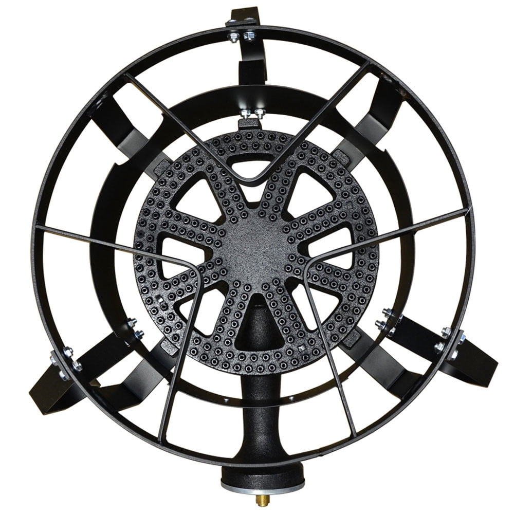 16" Cooking Surface Single Burner Stove HD Steel Frame 12" Tall