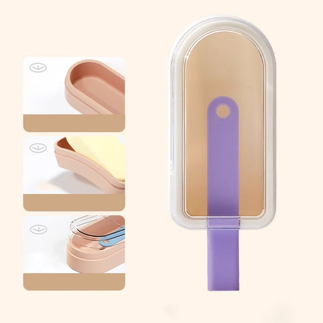 Silicone Set with Lid and Sticks for Homemade Ice for Family and Cheese Sticks