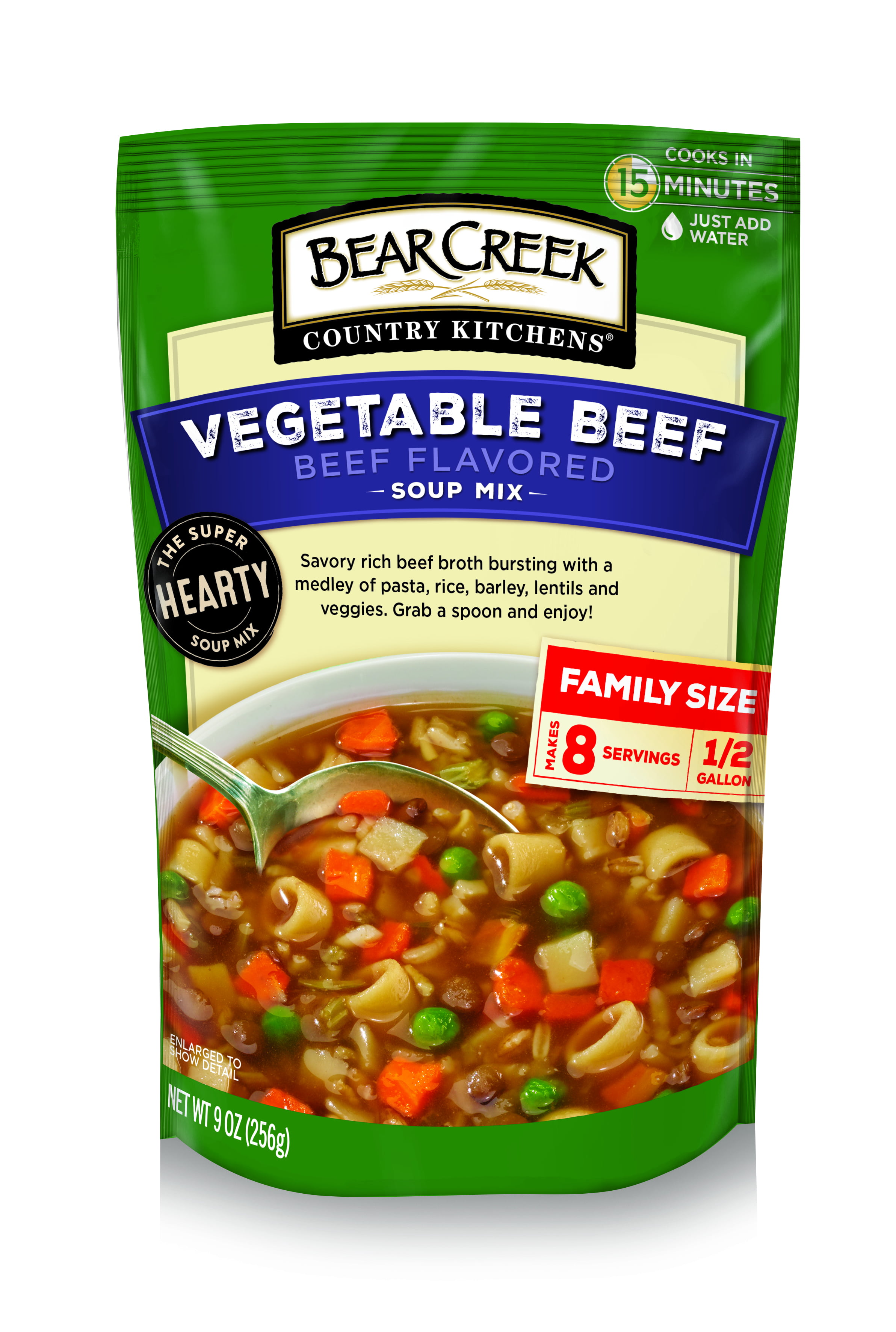 Bear Creek Country Kitchens Vegetable Beef Soup Mix, 9.0 OZ