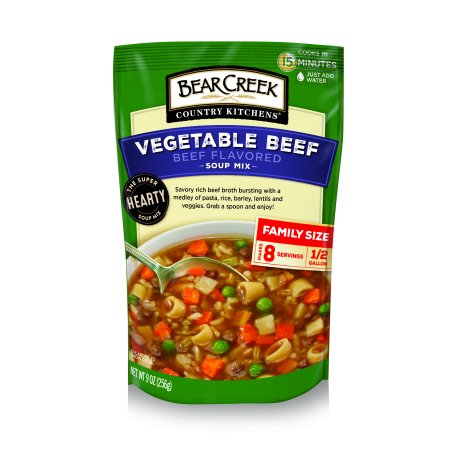 Bear Creek Country  Kitchens  Vegetable  Beef Soup  Mix 9 0  Bear Creek Country  Kitchens  Vegetable  Beef Soup  Mix 9 0