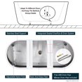thumbnail image 6 of FerdY Shangri-La Elite 59" Acrylic Freestanding Bathtub in White. FerdY-02136-1500-BN, 6 of 7