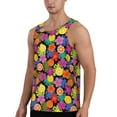 thumbnail image 2 of Haiem Hawaiian Style Men Workout Tank Top Gym Bodybuilding Sleeveless Muscle T Shirts Athletic Tank Breathable Workout Shirt-, 2 of 9