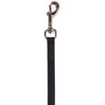 thumbnail image 2 of 3/8" Single-Ply Nylon 6' Training Dog Leash-Black, 2 of 2