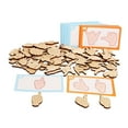 thumbnail image 2 of yotijay Educational Matching Game Funny Learning Toy for Travel Preschool Boys Girls, 2 of 9