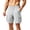 Gray, variant on ZRGHAOYLQ Men's Cargo Shorts Drawstring Elastic Waist Shorts Stretch Athletic Casual Summer Work Shorts for Men with Multi Pockets