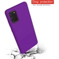 thumbnail image 6 of Galaxy Note 20 Case, Samsung Note 20 Case Liquid Silicone Case Dual Layer Hard PC Soft Silicone Rubber Bumper Slim Fit Protective Phone Case for Samsung Galaxy Note 20 5G, Purple, 6 of 12