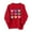 Red, variant on Hpapadks Sweatshirts for Women Valentine's Day Hoody Long Sleeve Cute Heart Pattern Print Pullover Tops Womens Sweatshirts No Hood