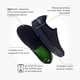 thumbnail image 4 of Zapato de recuperación OOFOS oOMG eeZee Low Black para mujer, talla 6, 4 of 7