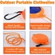 thumbnail image 3 of Tendedero Retráctil para Acampar, Tendedero Portátil, Tendedero para Exteriores, Tendedero de Viaje, 25 Pies con Clip Resistente al Viento, 10 Tapas, Bolsa en Colores Aleatorios JM MX-0134874FYD, 3 of 5