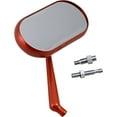 thumbnail image 2 of Arlen Ness Oval Forged Orange Left Mirror (13-185), 2 of 2
