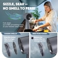 thumbnail image 4 of Hotte de Cuisinière Portable avec Ensemble de 6 Filtres au Charbon de Rechange - Ventilateur d'Extraction de Cuisine avec Filtres au Charbon pour VR, Cuisson de Fondue Chinoise, Purificateur d'Air pour Gril, 4 of 6