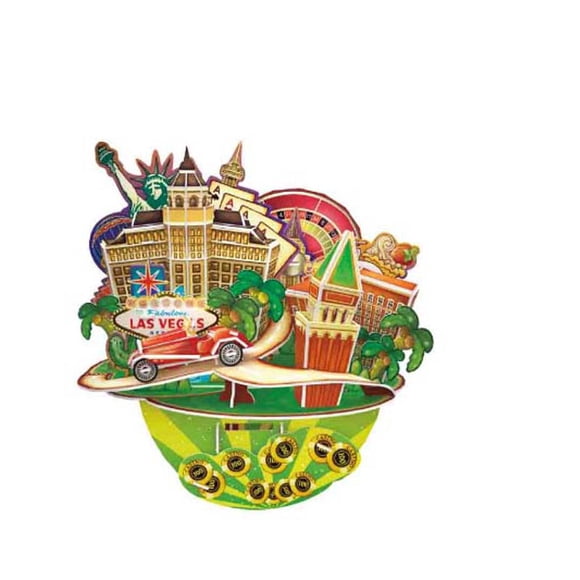 ROMPECABEZAS 3D LAS VEGAS SERIE CITYSCAPE IMORI KITS ROMPECABEZAS TRIDIMENSIONAL