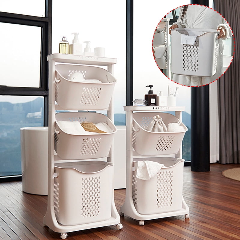 bedroom laundry storage