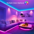 thumbnail image 5 of 50ft Led Strip Lights, Smart Led Lights Strip Music Sync Color Changing Lights App Control and 44keys Remote, 900LEDS Waterproof Led Lights for Bedroom Party Home Decoration, 5 of 8