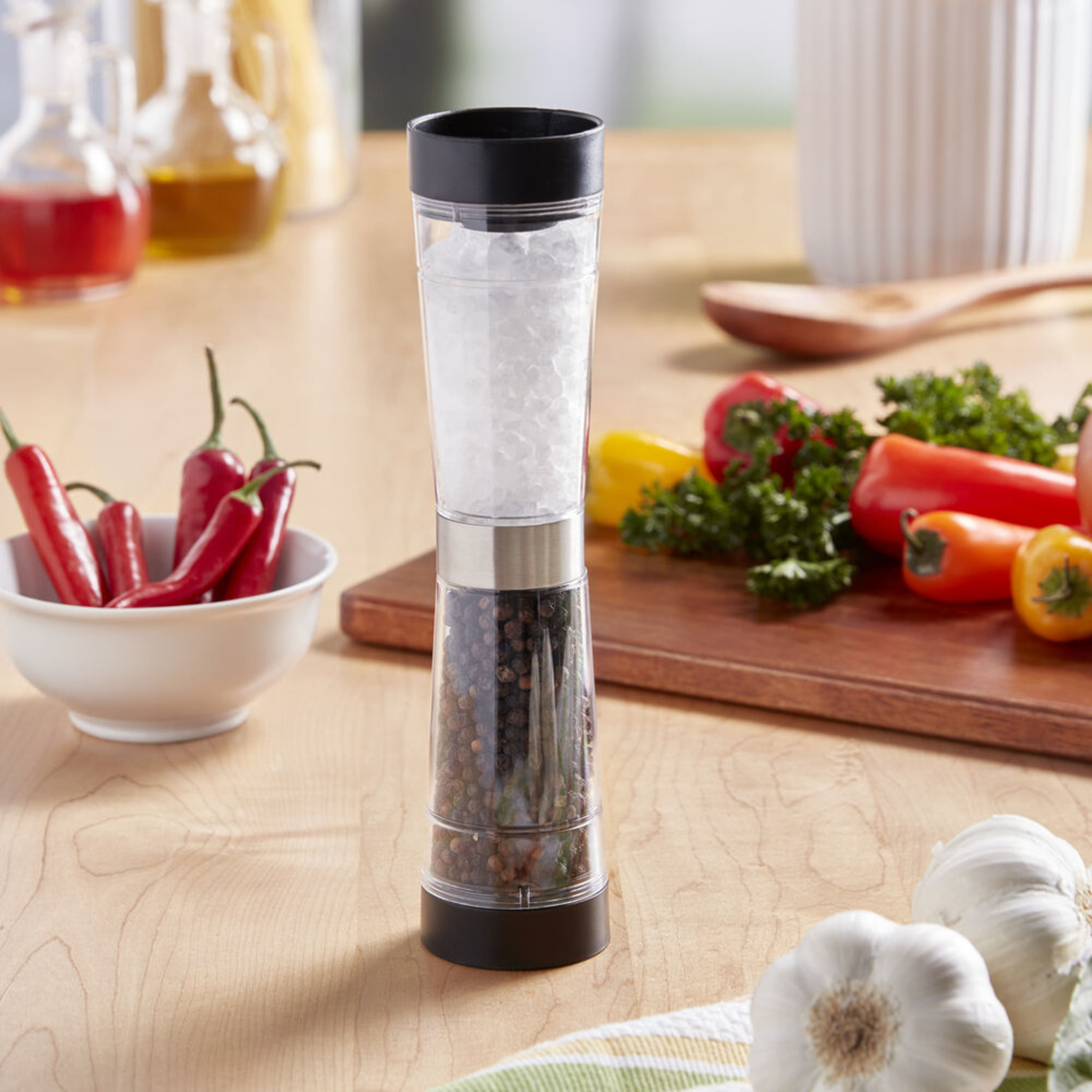 Kamenstein Dual Salt and Pepper Grinder