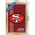 thumbnail image 3 of NFL San Francisco 49ers - Logo rétro 14, 3 of 5