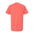 thumbnail image 2 of M&O - Unisex Vintage Garment-Dyed T-Shirt - 6500M - Bright Salmon - Size: S, 2 of 2