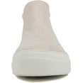 thumbnail image 3 of Soda Flat Women Chelsea Shoes Slip On Canvas Casual High Top Hidden Platform Sneakers White Sole Flatform Cushion Foam WOODS-S Pink Suede 7.5, 3 of 4