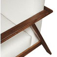 thumbnail image 3 of MO GDL DESIGNS Sillon Ocasional Salvatore Madera solida BLANCO Canvas Mexico Moderno, 3 of 8
