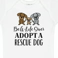 thumbnail image 4 of Inktastic Adopt a Rescue Dog Pet Boys or Girls Baby Bodysuit, 4 of 5