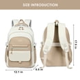 thumbnail image 4 of DAKIMOE Fashion Teen School Backpack for College, Aesthetic Bookbag for Women, 4 of 8