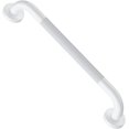 thumbnail image 1 of Barra de apoyo para ducha ZUEXT de acero inoxidable blanco frotado con aceite, 40 cm, 1 of 8
