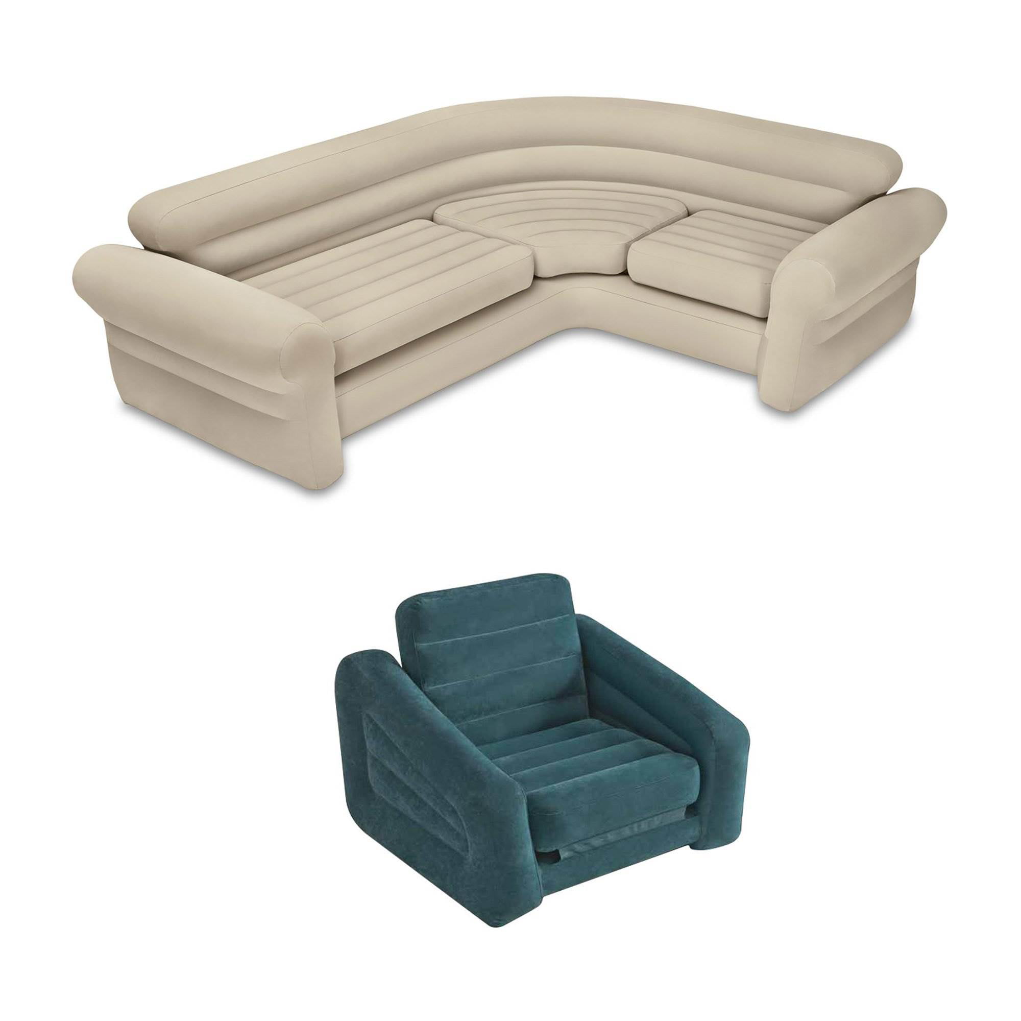 Simple Inflatable Chair Bed Walmart 