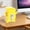 Yellow, variant on Colorful Hands-on-Hips Tissue Box Cover, Cute Cartoon Robot Shaped Facial Tissue Holder for Bathroom & Desk Decor