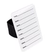 thumbnail image 2 of Fiudx Soporte para Pestañas, Bandeja Acrílica para Paleta, Correa de Muñeca Ajustable, Aplicación Cómoda para Extensiones de Pestañas, Acceso Rápido a Tiras Individuales, Uso Profesional En Belleza,, 2 of 6