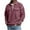 ZA-Red mens pullover, variant on DIOAZUD Waffle Long Sleeve Shirts for Men Button Up Collared Golf Shirts Loose Fit Comfy Shirt with Pockets Front Solid Color Casual Pullover Tops