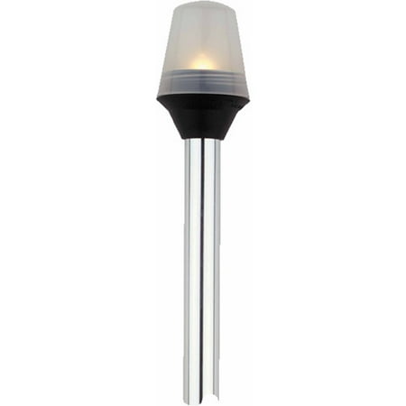 Attwood Frosted Globe All-Round Light, 2-Pin Standard Pole