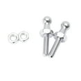 thumbnail image 4 of 2 Set 10mm M6x20mm Car Vehicle Gas Strut Ball Studs Silver Tone for Gas Struts Shocks, 4 of 5