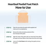 essl LIGHT Heartleaf Peelief Foot Patch, 8ea
