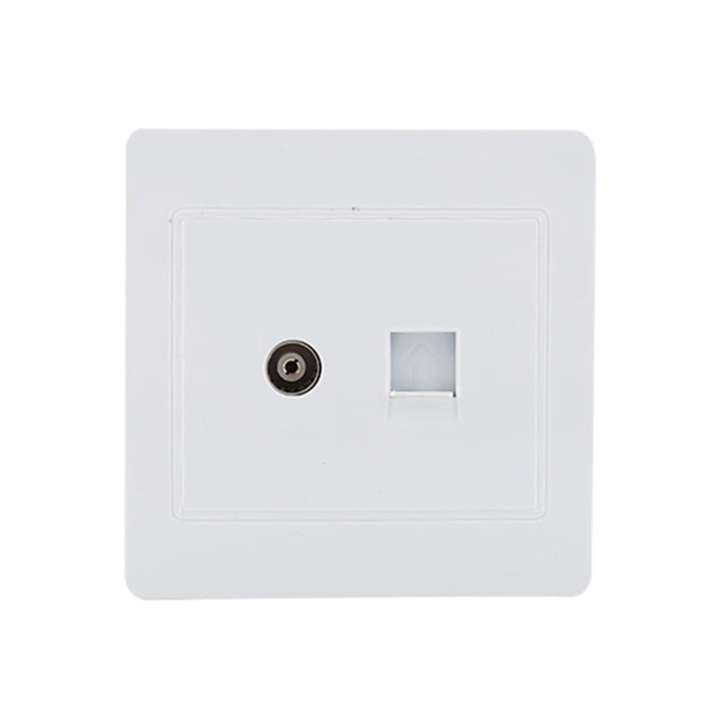 NEW TV Socket Isolated Double Each 