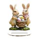 thumbnail image 3 of ddioayh Easter Decoration Hollow Out Easter Bunny Eggs Desktop Ornament Holiday Decor for Home Office Table Centerpiece Bookshelf, 3 of 5