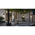 thumbnail image 2 of Stallworth Collection One-Light Matte Black Contemporary Outdoor Large Wall Lantern, 2 of 15