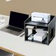 thumbnail image 5 of Organizador de Escritorio, Armario de Madera, Estante de Almacenamiento para Suministros de Oficina, Armario Pequeño para Almacenamiento de Mostrador, Espacio de Trabajo, Soportes para Impresoras., 5 of 6