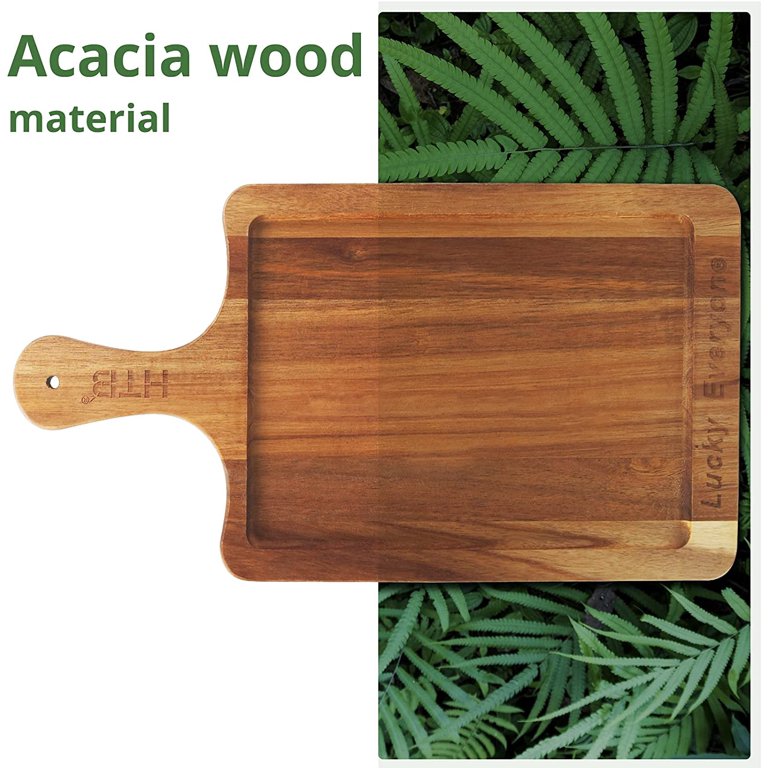 Cole & Mason Barkway Acacia Serving & Chopping Board - Small - Wood